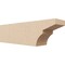 Ekena Millwork 6in. W x 8in. H x 28in. L Monterey Woodgrain TimberThane Rafter Tail, Primed Tan RFTUR06X08X28MONRCPR - alternate 1